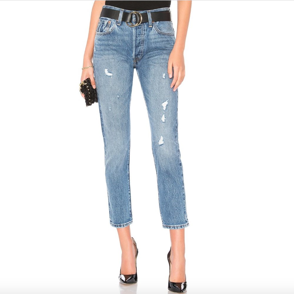 LEVI's 501 Skinny Women's Jeans, Straight Leg